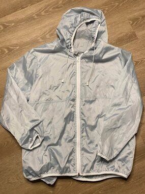 Super cute light blue transparent raincoat in size 1X 💙